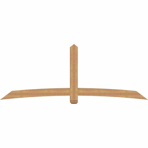 Ekena Millwork Bellingham Timber Gable Bracket, Western Red Cedar, 108"W x 40"H x 5 1/2"D x 5 1/2"F, 9/12 Pitch GBW108X40X0606BEL00SWR - main